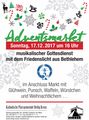 Adventsmarkt 2017 Plakat